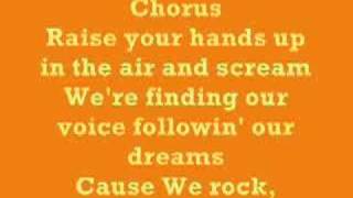 We Rock with lyrics Camp Rock [upl. by Virgilio]