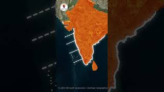 Why Is Sri Lanka Shown on Indian Maps shorts viralshorts education [upl. by Malissa]