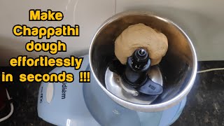 Make Chappathi dough easily in wet grinder  How to use Atta kneader in Vidiem Iris ADC Wet grinder [upl. by Eetsim929]