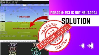 PreArm Roll RC1 is not neutral solution  PreArm Roll RC1 is not neutral problem solved [upl. by Anas]