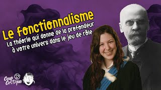 Le fonctionnalisme et la création dunivers maison  Socio dans le jeu de rôle [upl. by Rafi]