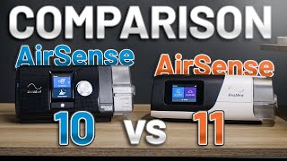 ResMed AirSense 11 vs AirSense 10 Auto CPAP  COMPARACIÓN DETALLADA [upl. by Utica]