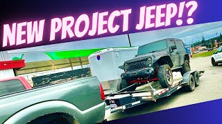 New jeep build project jeep rubicon jk [upl. by Morvin]