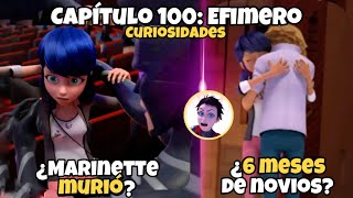 🧐 22 CURIOSIDADES OCULTAS del CAPÍTULO 100 Efimero  Ephemeral  Temporada 4 Miraculous Ladybug [upl. by Phillips585]