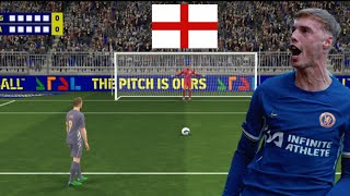 England vs Italy World cup penalty shootout 🔥 efootball [upl. by Crispen]