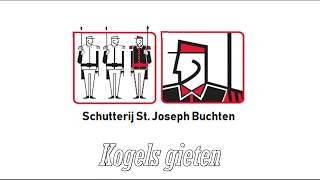 Kogels gieten  SCHUTTERIJ ST JOSEPH BUCHTEN [upl. by Lowrance]