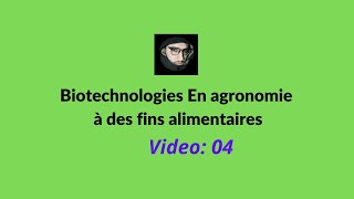 Cours Introduction en Biotechnologie  Biologie By Chemsou TV [upl. by Irallih795]