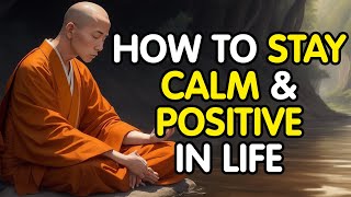 How to Stay Calm and Positive in Life  Buddhist Story [upl. by Ayatahs]