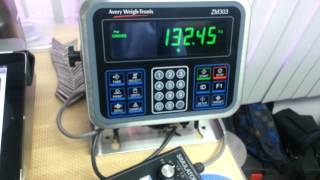 Comunicacion WIRLESS AVERY WEIGH TRONIX ZM303 [upl. by Gore]