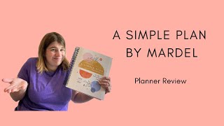 A Simple Plan Planner by Mardel  Why I don’t love it [upl. by Syramad69]