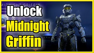 How to Unlock Midnight Griffin Armor Coating in Halo Infinite Campaign Location [upl. by Ruomyes885]