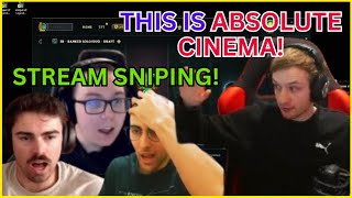 Nemesis Reacts To Team Thebaus Vs Spear Shot NNO CHEATING Peak Cinema  League of Legends Clip [upl. by Euqinna]