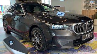 New BMW 5 SERIES 2024  FULL visual REVIEW exterior amp interior 530e [upl. by Aihsemot347]