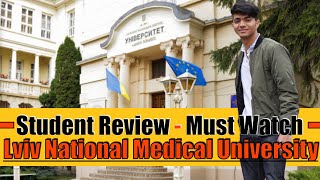 Lviv National Medical University  Student Review  Admission 2020  Hostel  Mess  Full Info MU [upl. by Illom]