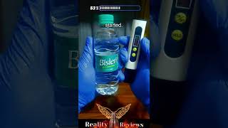 Bisleri drinking water TDS level  Packed Drinking Water [upl. by Maxy]