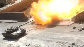 ᴴᴰ Tanks with GoPros™  get destroyed in Jobar Syria ♦ subtitles ♦ [upl. by Sonafets29]