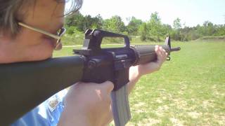 Armalite M15A2 Shooting [upl. by Claudell]