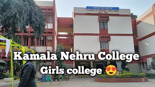 Kamala Nehru College 😍girls college [upl. by Yacov451]