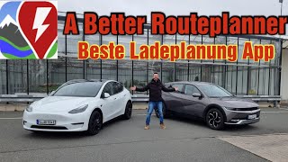 ABRP A better Routeplanner  Routen und Ladeplanung App für EAutos  Wie bei Tesla [upl. by Keary]