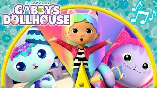 SPIN THE WHEEL OF SONGS 🎡 Sing Along with Gabby amp Friends 🎶  GABBYS DOLLHOUSE  Netflix [upl. by Frulla]