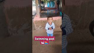 Swimming🏊 pool 🛀😍🤣shorts viral funny trending [upl. by Ennybor339]