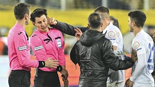 Turkish football referee punched by club president [upl. by Ahsenrac]