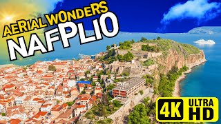 Nafplio City in Greece in 4K A Breathtaking Drone Footage in Glorious 4K UHD 60fps [upl. by Iver]