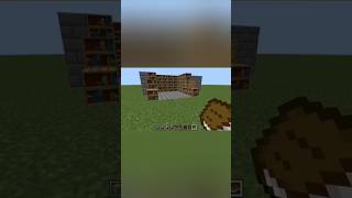 Bookshelf Door For Minecraft Bedrock minecraftmcperedstone redstonebedrocktutorial [upl. by Linell650]