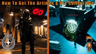 How To Get the Artimex Armour amp UEE Collectable Star Citizen [upl. by Fihsak345]