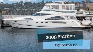 2002 Fairline Squadron 58 [upl. by Nikkie]