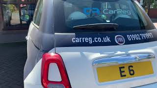 Private Number Plates Worth Over £1M Outside The CarReg UK Central Office [upl. by Venu292]