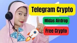 Telegram Crypto Bot  Midas Yielder Airdrop [upl. by Amund981]