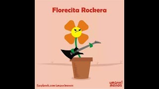 Como tocar Florecita Rockera Tutorial Guitarra Lección [upl. by Caterina]