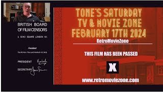 Tones Saturday Movie amp TV Zone February 17th 2024 [upl. by Hajidak589]