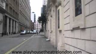 Finding the Playhouse Theatre London Stage Door [upl. by Ericha]