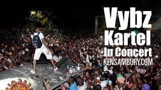 Vybz Kartels Last Concert  40 Minute Performance [upl. by Enyawd201]