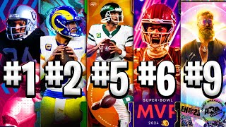 The Top 10 Quarterbacks in Madden 24 [upl. by Aineg]