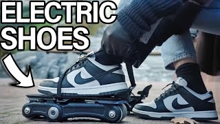 Best Electric Shoes  Moonwalkers vs AirTrick Escend Atmos Gear Rollkers [upl. by Relyuc]