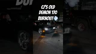 Demon 170 Burnout the giveaway winner was outside tn 32gang Cjon32s [upl. by Werna]