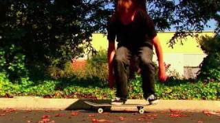 HOW TO OLLIE SLOW MOTION THE EASIEST WAY TUTORIAL [upl. by Rabka66]