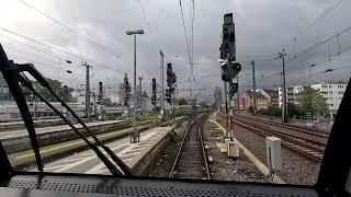 Führerstandsmitfahrt im RE1 RRX Köln  Aachen  Desiro HC [upl. by Abbate559]