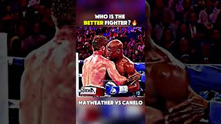 Canelo vs Mayweather who is the BETTER fighter boxing trending mayweather caneloalvarez [upl. by Dreher]