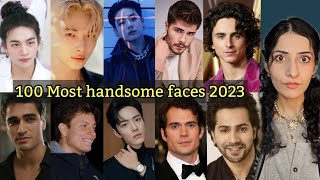 100 Most Handsome Faces 2023  TC Candler  Reacting Fox [upl. by Ahserb725]