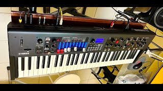 Yamaha YC61 sounds  C7 bright Piano  JP Strings improvisation [upl. by Leachim551]