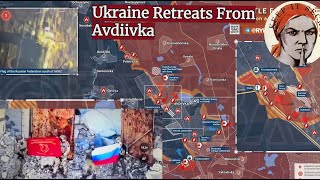 Ukrainian Command Announces Retreat from Avdiivka Leaving Wounded and Defenses [upl. by Annaeg]