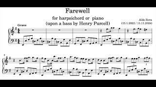 A Bova Farewell for harpsichord [upl. by Michaella]