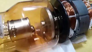 spinning anode xray tube rotation test [upl. by Scornik]