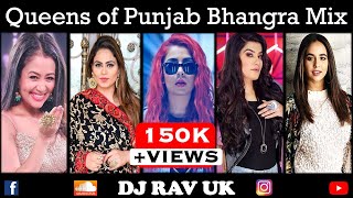 Bhangra Mix  Punjabi Mix  Queens of Punjab [upl. by Nilad]