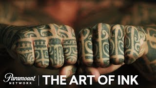 Polynesian Tattoos The Art of Ink Season 2 Digital Exclusive  Paramount Network [upl. by Adnuhs]