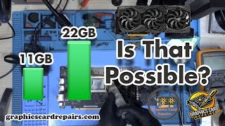 Upgrading Asus RTX 2080 Ti memory from 11GB to 22GB [upl. by Aryk]